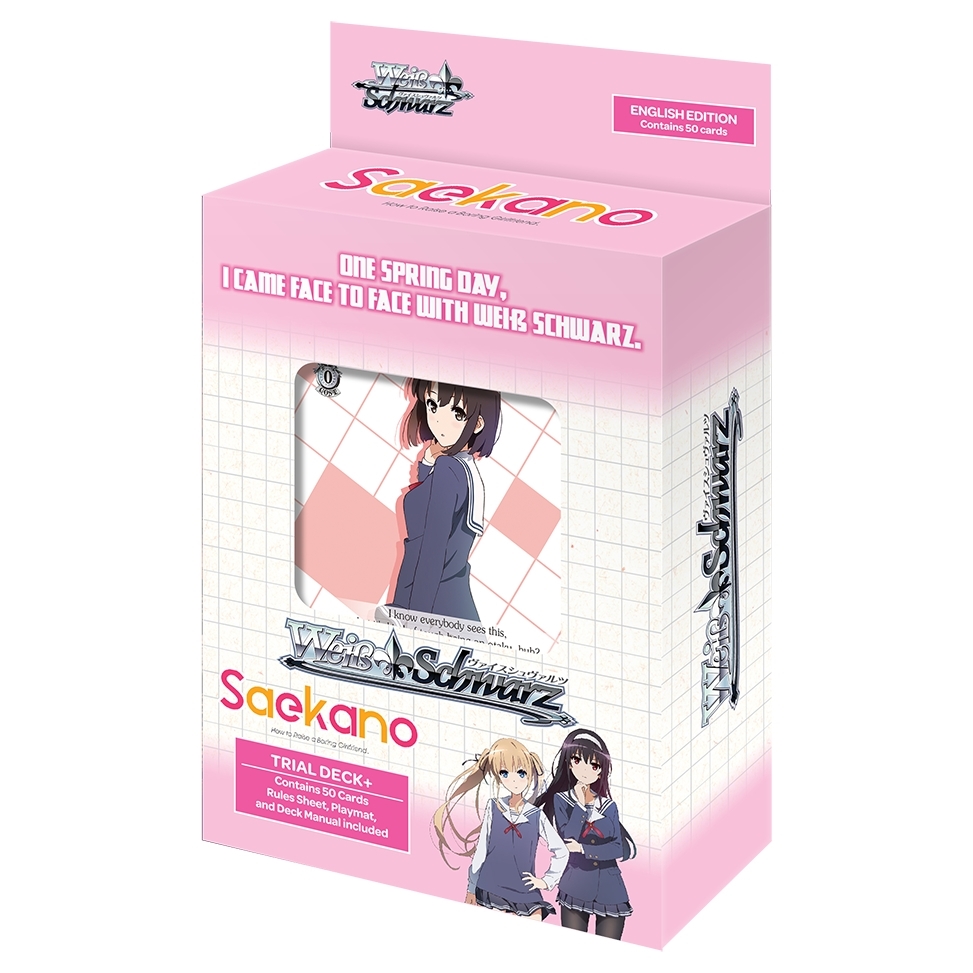 Weiss Schwarz TCG Saekano: How to Raise a Boring Girlfriend Trial Deck