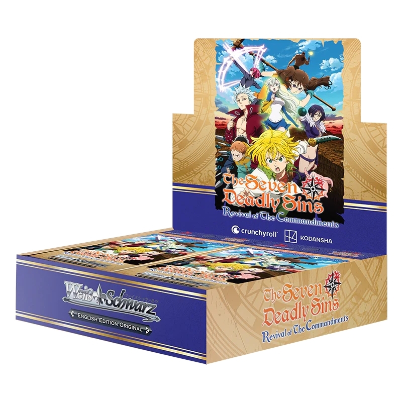 Weiss Schwarz TCG The Seven Deadly Sins: Revival of The Commandments Booster Box