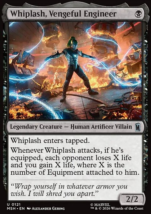 Whiplash, Vengeful Engineer