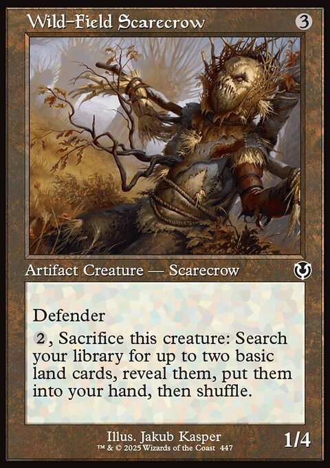 Wild-Field Scarecrow