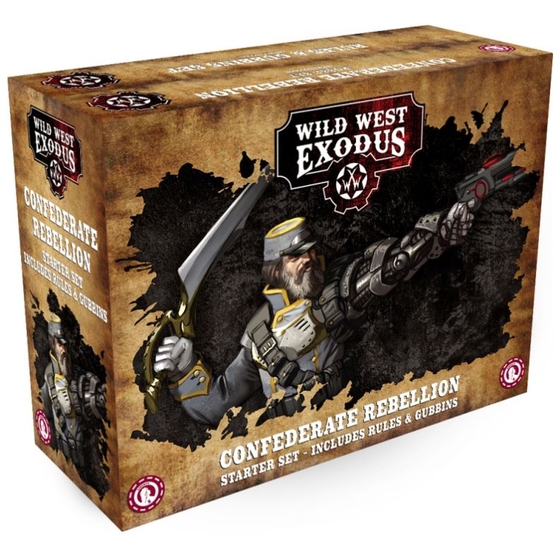 Wild West Exodus Confederate Rebellion Starter Set