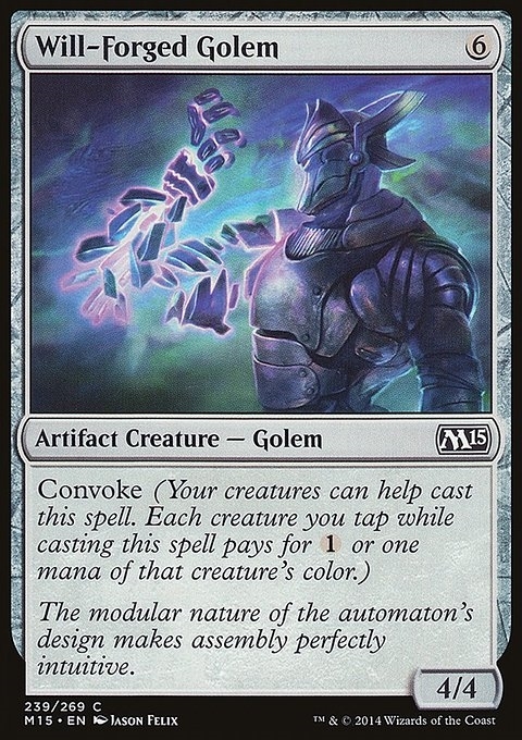 Will-Forged Golem