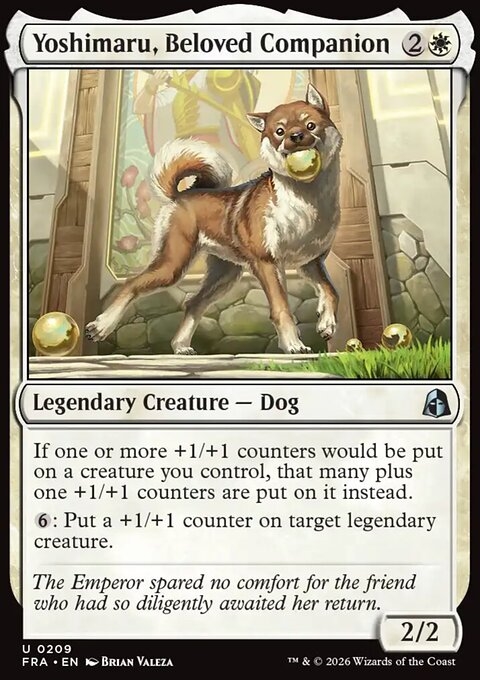 Yoshimaru, Beloved Companion