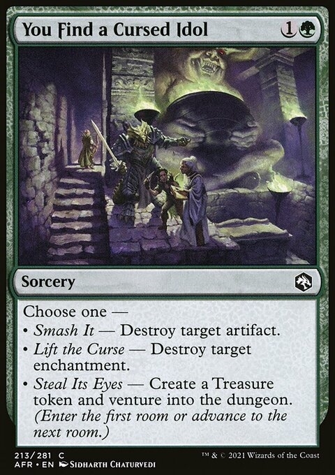 You Find a Cursed Idol