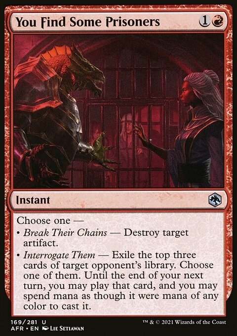 You Find Some Prisoners