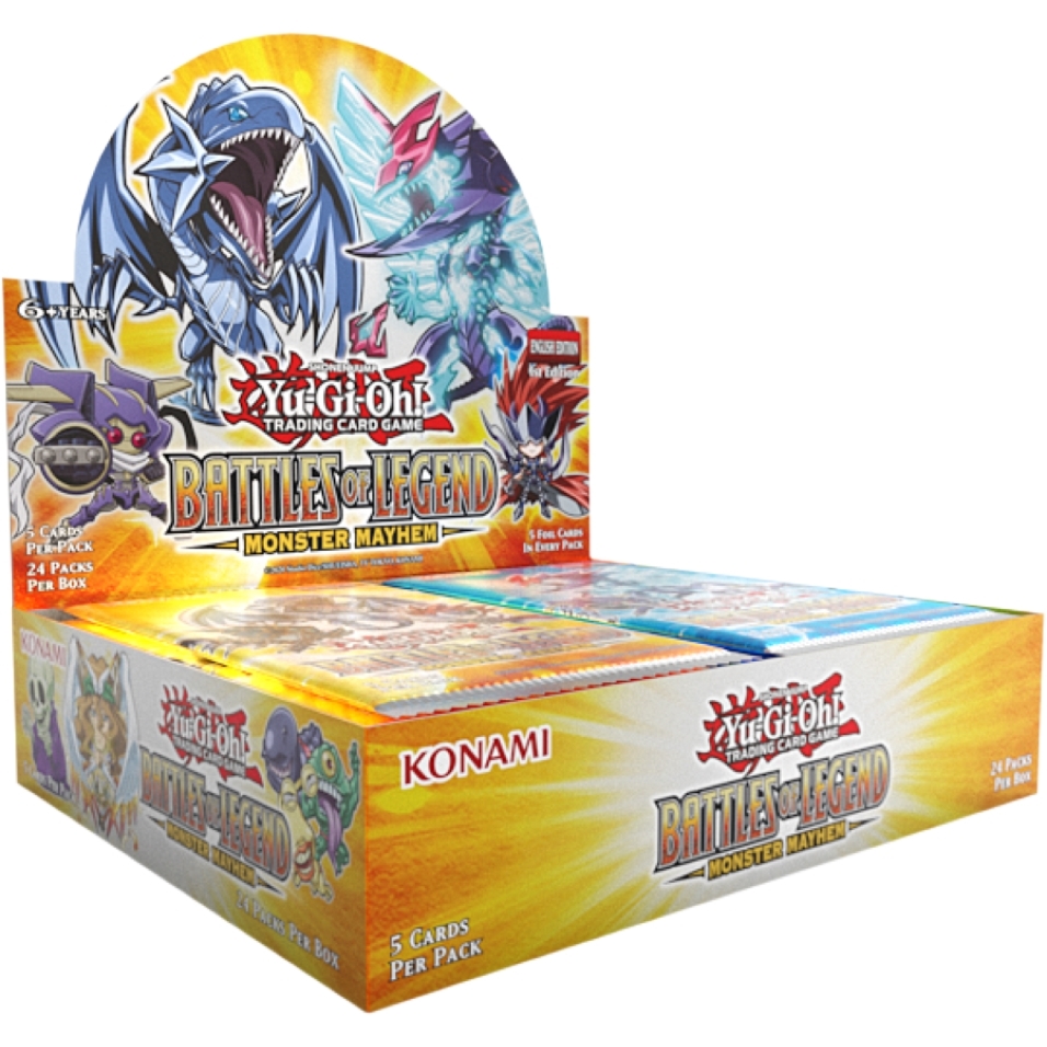Yu-Gi-Oh! Battles of Legend: Monster Mayhem Booster Box