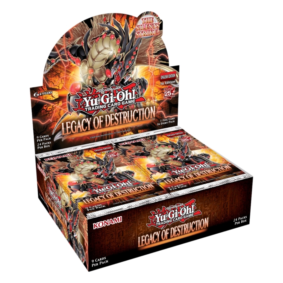 Yu-Gi-Oh! Legacy of Destruction Booster Box