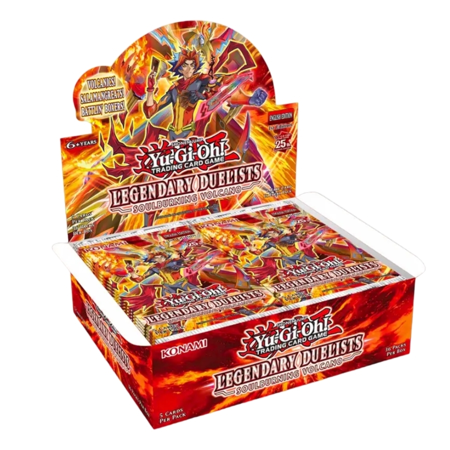Yu-Gi-Oh! Legendary Duelists: Soulburning Volcano Booster Box