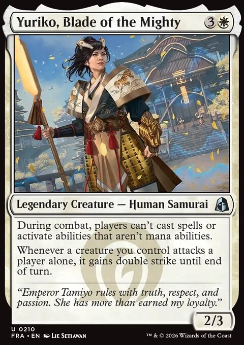 Yuriko, Blade of the Mighty