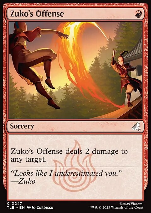 Zuko's Offense